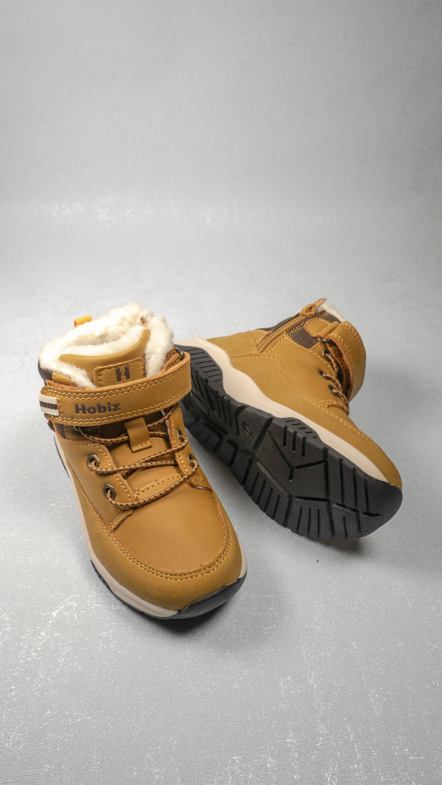 Lerry Hobiz - Chaussure caramel pour garçon – Image 2